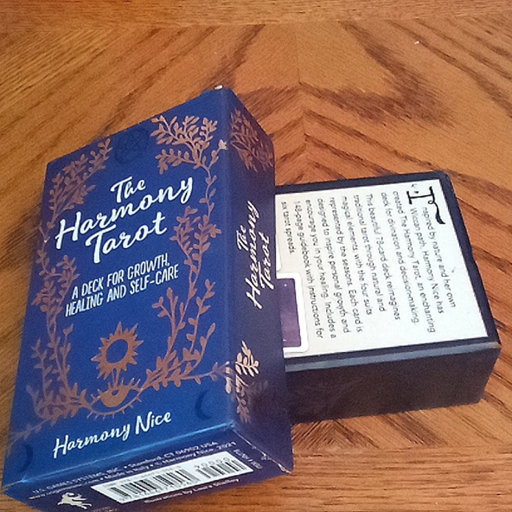 2/$22⚡The Harmony Tarot, Nice & Shelley | Deck + Guidebook